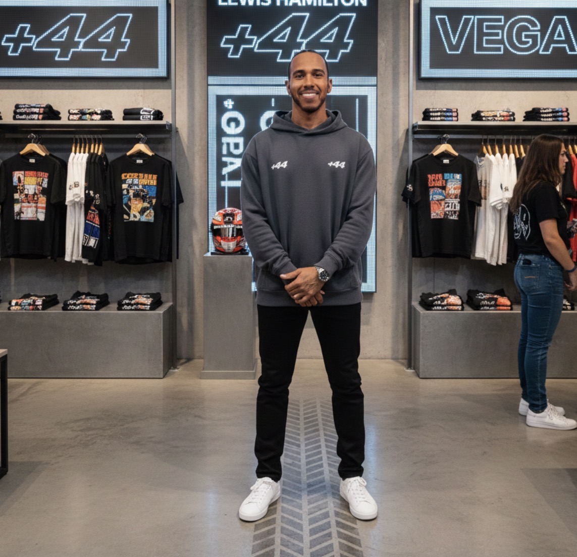 +44 Lewis Hamilton Pop-Up Store